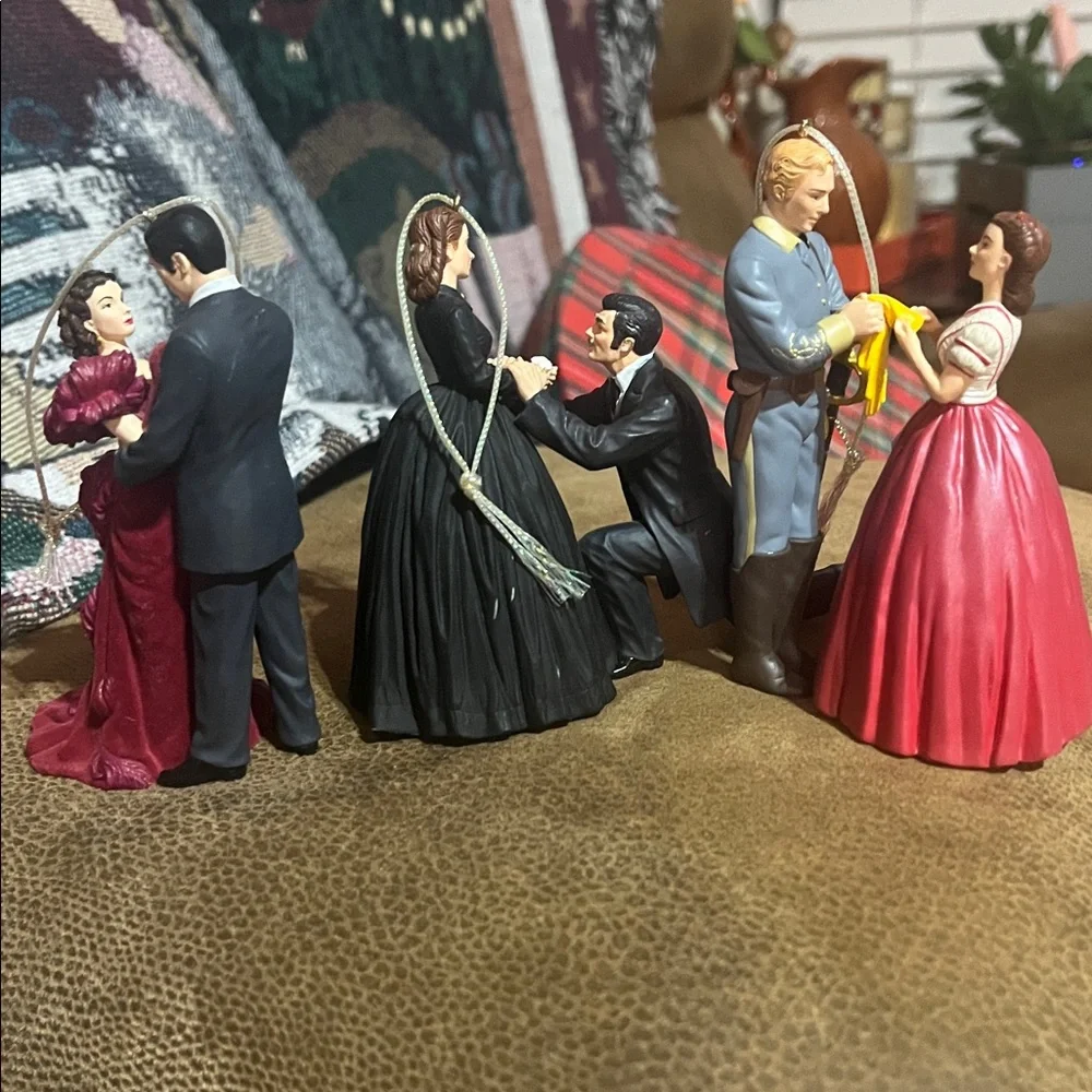 3 Hallmark Keepsake Ornaments Gone With The Wind